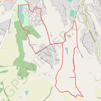 Itinéraire Graulhet - Circuit des 3 lacs, distance, dénivelé, altitude, carte, profil, trace GPS