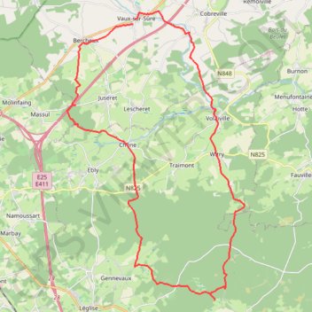 Itinéraire JRPMF_June22_2022, distance, dénivelé, altitude, carte, profil, trace GPS