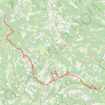 Itinéraire Les chemins du soleil, distance, dénivelé, altitude, carte, profil, trace GPS