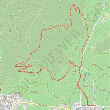 Itinéraire Kientzheim, distance, dénivelé, altitude, carte, profil, trace GPS
