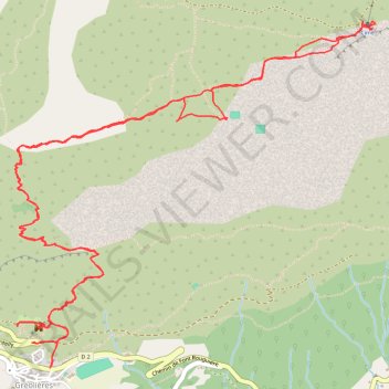Itinéraire suuntoapp-Hiking-2025-01-17T07-13-02Z, distance, dénivelé, altitude, carte, profil, trace GPS