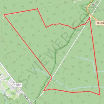 Itinéraire Forêt de Planoise, distance, dénivelé, altitude, carte, profil, trace GPS