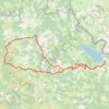 Itinéraire Naussac - Grandieu, distance, dénivelé, altitude, carte, profil, trace GPS