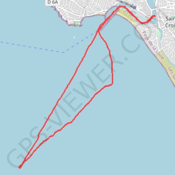 Itinéraire SailFreeGps_2022-07-14_18-26-48, distance, dénivelé, altitude, carte, profil, trace GPS