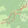 Itinéraire Du Plan du Chuet vers la Légette du Mirantin, distance, dénivelé, altitude, carte, profil, trace GPS