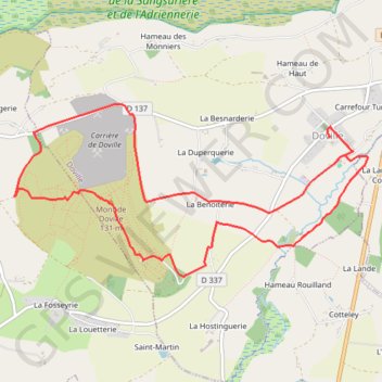 Itinéraire Tracé du 12,5km, distance, dénivelé, altitude, carte, profil, trace GPS