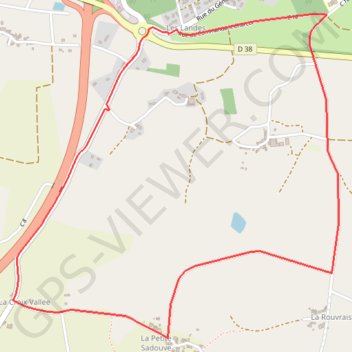 Itinéraire CIRCUIT GUICHEN, distance, dénivelé, altitude, carte, profil, trace GPS