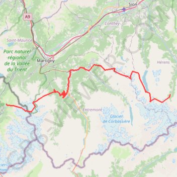 Itinéraire Mon_parcours, distance, dénivelé, altitude, carte, profil, trace GPS
