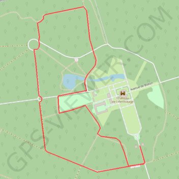 Itinéraire Sentier du Maréchal de Croÿ - Condé-sur-l'Escaut, distance, dénivelé, altitude, carte, profil, trace GPS