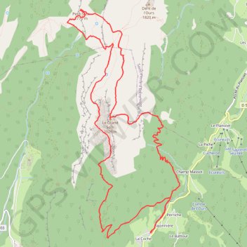Itinéraire Grand Som et Petit Som, distance, dénivelé, altitude, carte, profil, trace GPS