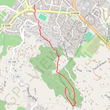 Itinéraire Chemin des oratoires/Balade individuelle, distance, dénivelé, altitude, carte, profil, trace GPS