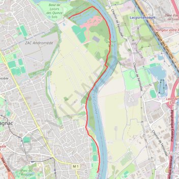 Itinéraire Rando Parcours Lac, distance, dénivelé, altitude, carte, profil, trace GPS