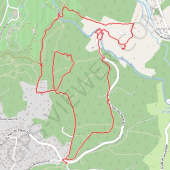 Itinéraire Lorgues-Le Défend Neuf, distance, dénivelé, altitude, carte, profil, trace GPS