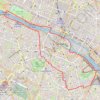 Itinéraire à Département de Paris, distance, dénivelé, altitude, carte, profil, trace GPS