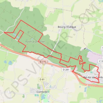 Itinéraire Rando des biches, distance, dénivelé, altitude, carte, profil, trace GPS
