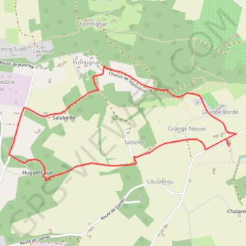 Itinéraire Saint-Germain, aux portes de Villeneuve-sur-lot - Pays de la vallée du Lot, distance, dénivelé, altitude, carte, profil, trace GPS