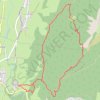 Itinéraire La Montagne de Motzon depuis Aillon-le-Jeune, distance, dénivelé, altitude, carte, profil, trace GPS