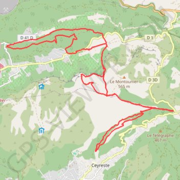 Itinéraire Grand Caunet - Pelengarri, distance, dénivelé, altitude, carte, profil, trace GPS