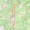 Itinéraire De Carlucet à Labastide-Murat, distance, dénivelé, altitude, carte, profil, trace GPS