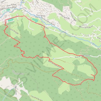 Itinéraire Sous le Danay, distance, dénivelé, altitude, carte, profil, trace GPS