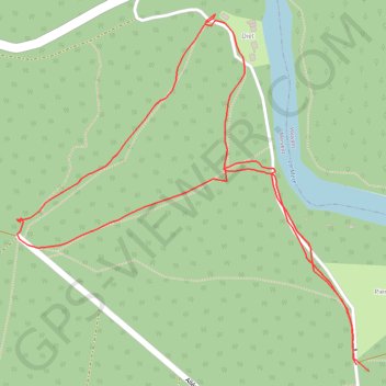 Itinéraire Randonnée mervent, distance, dénivelé, altitude, carte, profil, trace GPS