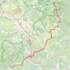 Itinéraire De L'Espérou à Boussagues, distance, dénivelé, altitude, carte, profil, trace GPS