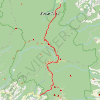 Itinéraire Rando 2 jours, distance, dénivelé, altitude, carte, profil, trace GPS