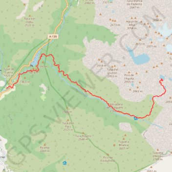 Itinéraire Traversée des Pyrénées - Étape 20, distance, dénivelé, altitude, carte, profil, trace GPS