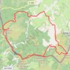 Itinéraire Ibantelli - atxuria depuis sare, distance, dénivelé, altitude, carte, profil, trace GPS