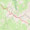 Itinéraire Du Goléon au Col de la Valette par les crêtes, distance, dénivelé, altitude, carte, profil, trace GPS