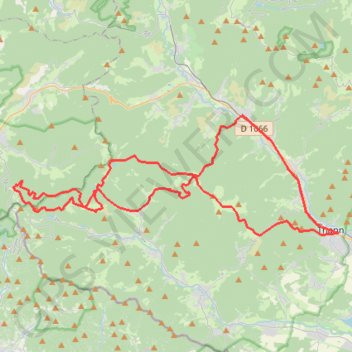 Itinéraire Ballon-Thann-Saint Amarin, distance, dénivelé, altitude, carte, profil, trace GPS