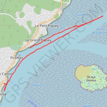 Itinéraire SailFreeGps_2024-04-21_11-52-45, distance, dénivelé, altitude, carte, profil, trace GPS
