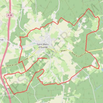 Itinéraire Circuit équestre de Grammont, distance, dénivelé, altitude, carte, profil, trace GPS