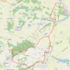 Itinéraire Forêt de Lahage - le castera - rieumes, distance, dénivelé, altitude, carte, profil, trace GPS