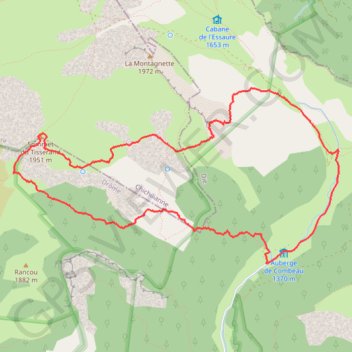 Itinéraire Croix du Lautaret par le Pas du Gris et le Grand Pas, distance, dénivelé, altitude, carte, profil, trace GPS