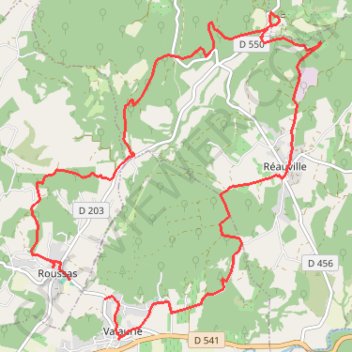 Itinéraire La Trappe d'Aiguebelle, distance, dénivelé, altitude, carte, profil, trace GPS