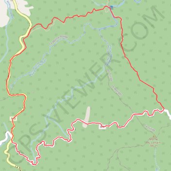 Itinéraire Trace des Jésuites, distance, dénivelé, altitude, carte, profil, trace GPS
