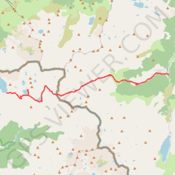 Itinéraire Pyrénées - Marc - Certascan, distance, dénivelé, altitude, carte, profil, trace GPS