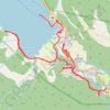 Itinéraire Geiranger, distance, dénivelé, altitude, carte, profil, trace GPS