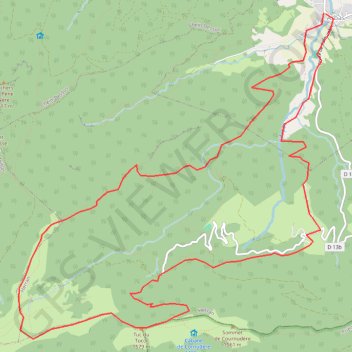 Itinéraire Tuc de Tucol, distance, dénivelé, altitude, carte, profil, trace GPS