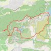 Itinéraire Le barrage Zola et celui de Bimon en partant de Bibemus, distance, dénivelé, altitude, carte, profil, trace GPS