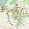 Itinéraire Trail de l'Eau blanche 2019 - TEB 34 km, distance, dénivelé, altitude, carte, profil, trace GPS