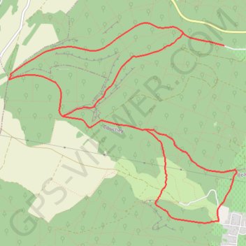 Itinéraire Marsannay les Combes, distance, dénivelé, altitude, carte, profil, trace GPS