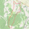 Itinéraire Vallée de la Drôme Diois - Le Filan, distance, dénivelé, altitude, carte, profil, trace GPS