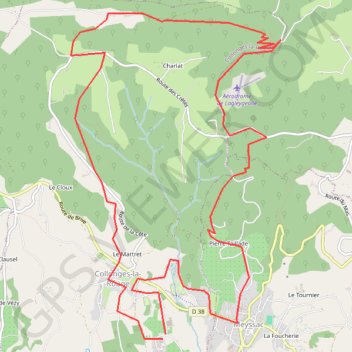 Itinéraire Collonges-la-Rouge, La chaise du diable, distance, dénivelé, altitude, carte, profil, trace GPS