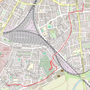 Itinéraire Randonnée, distance, dénivelé, altitude, carte, profil, trace GPS