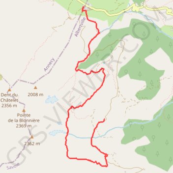 Itinéraire Les Crêtes de Plachaux et du Cornet, distance, dénivelé, altitude, carte, profil, trace GPS