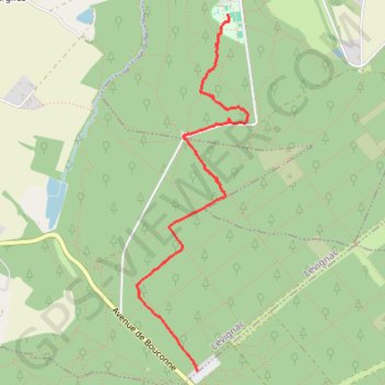 Itinéraire Forêt de Bouconne, distance, dénivelé, altitude, carte, profil, trace GPS