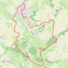 Itinéraire Nogent-le-Bernard - Chemin faisant, distance, dénivelé, altitude, carte, profil, trace GPS