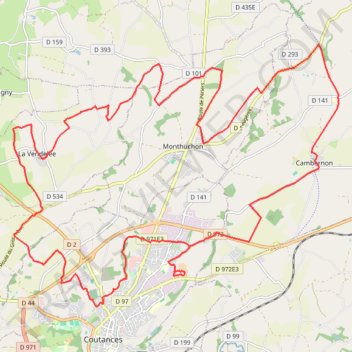 Itinéraire 31 km Domaine de la Guérie Gravel 2025, distance, dénivelé, altitude, carte, profil, trace GPS